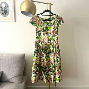 Cotton Cowboy Midi Dress